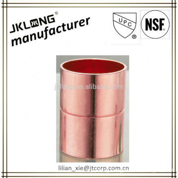 end feed fitting coupling with rolled stop CxC UPC NSF